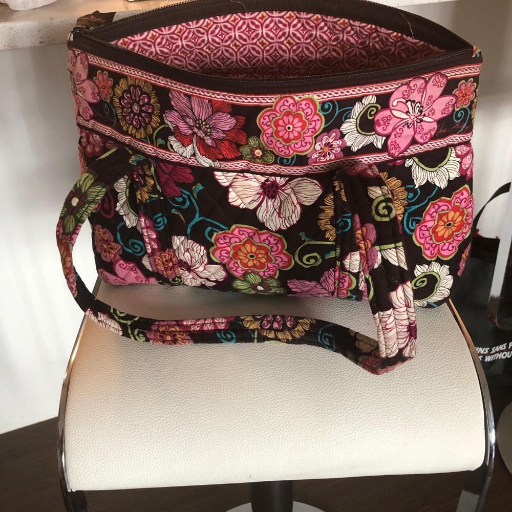 VERA BRADLEY FLORAL TOTE